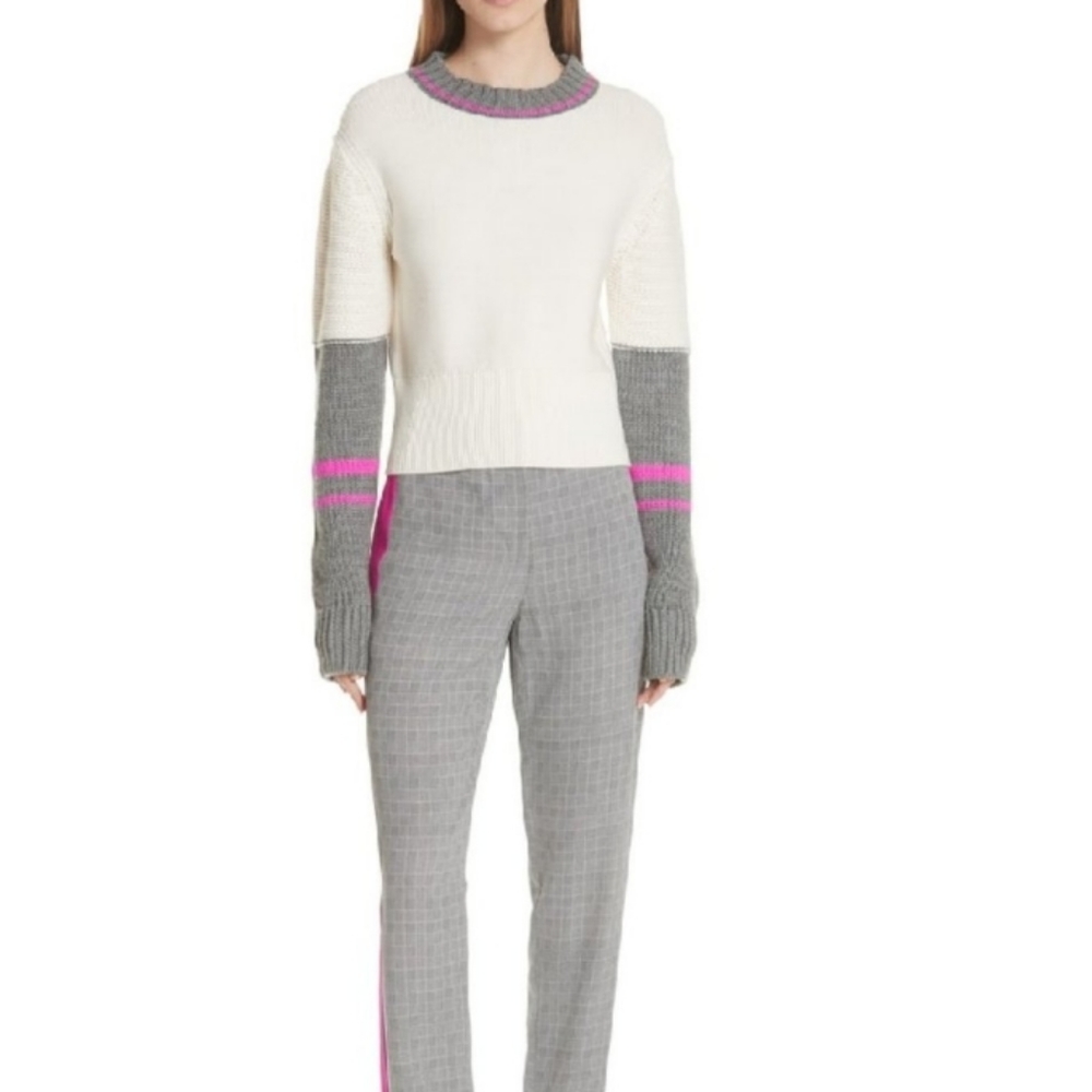JASON WU GREY 100% Wool Cream Sweater size XS